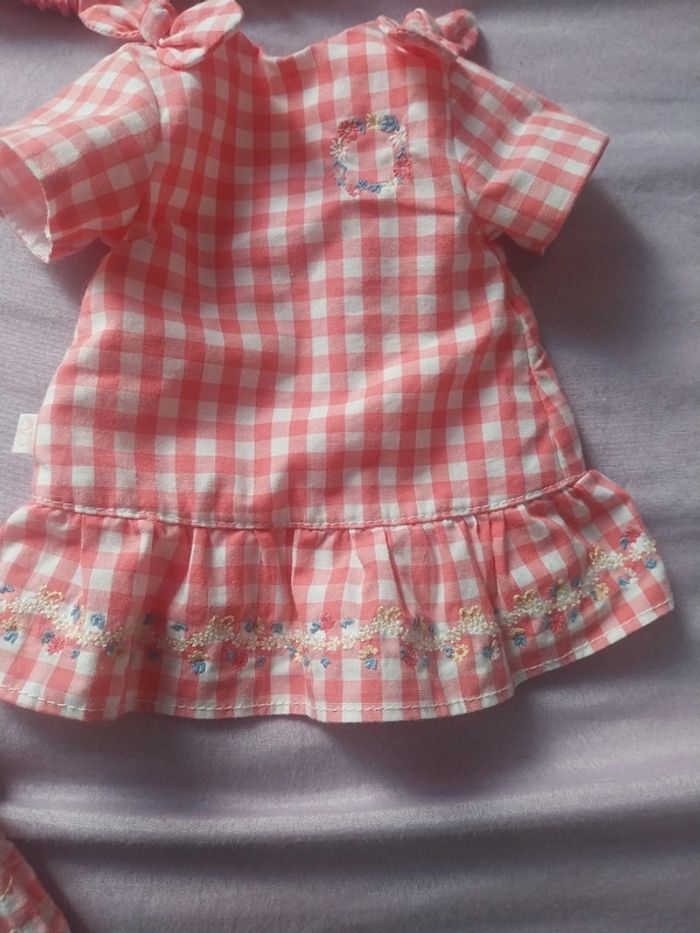 Ĺot 2 tenues fille 7 ans et poupée 36 cm sergent major - photo numéro 7