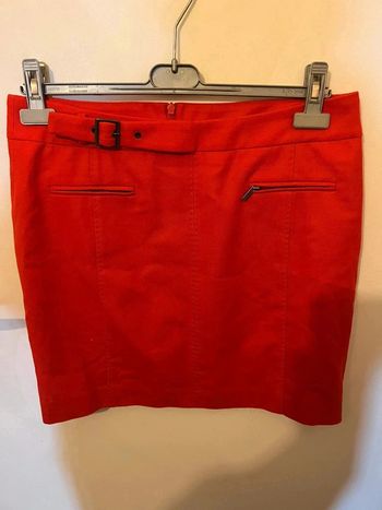 Jupe comptoir des cotonniers  rouge 40