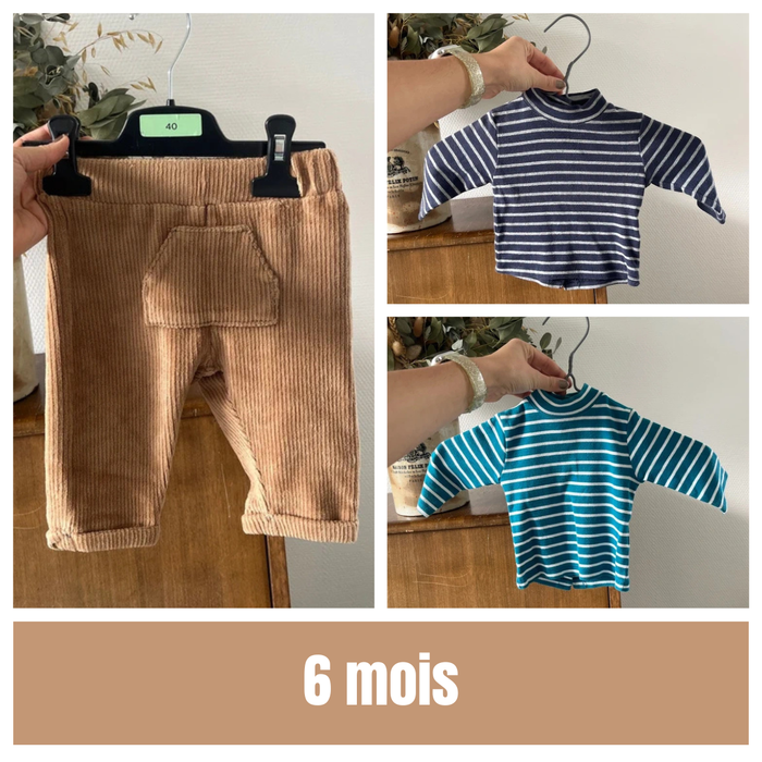 Lot de vêtements - 6 mois