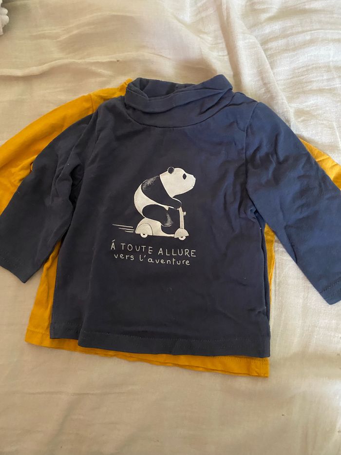 Lot t shirt manches longues 3M - photo numéro 3