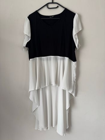 👚haut manche courte - femme - taille 46 - splash - très bon état