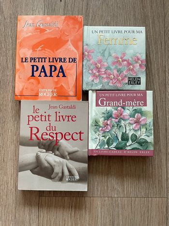 Lot 4 livres