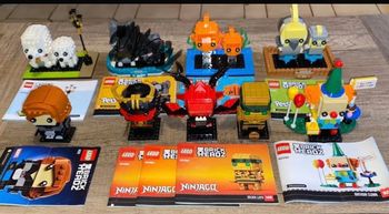 Lego brickheadz Ninjago + Marvel + Disney