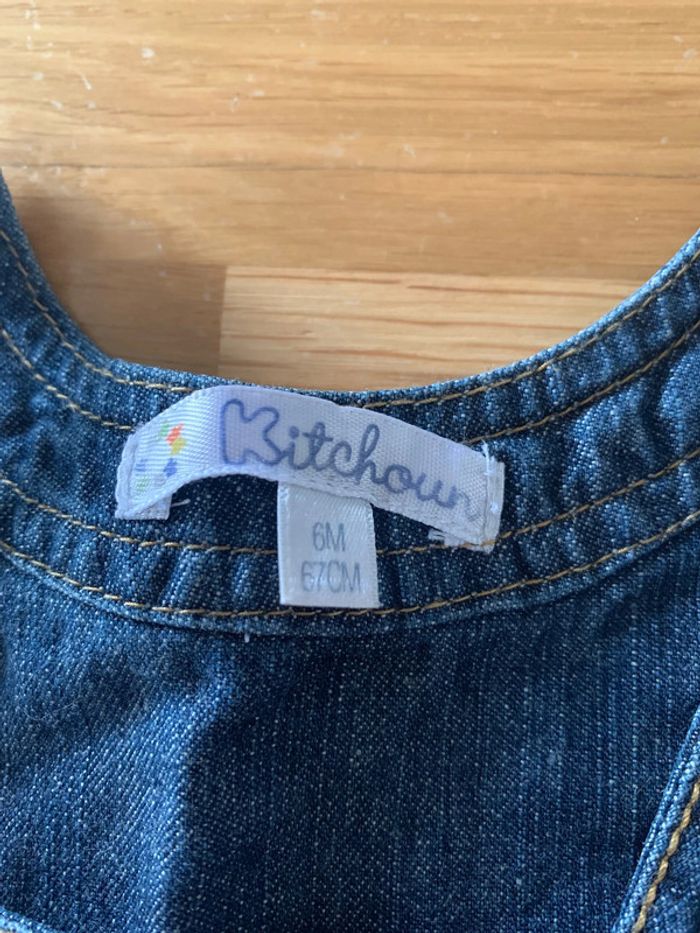 Salopette jupe Kitchoun 6 mois - 67 cm - photo numéro 5