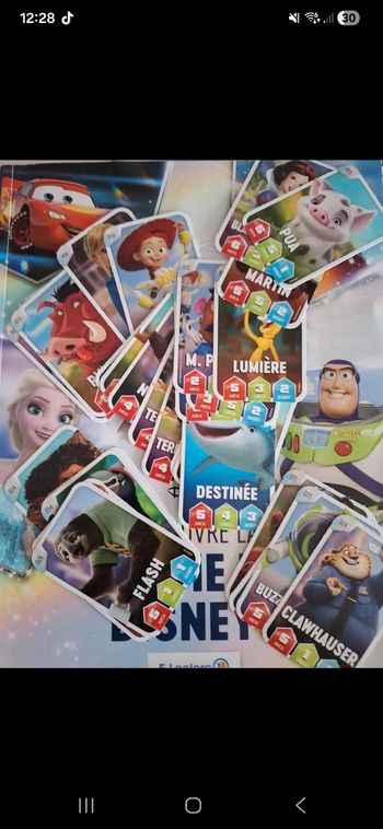 Cartes disney leclerc