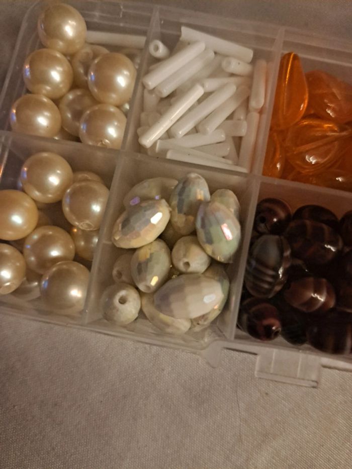 Lot de perles multicolore - photo numéro 9