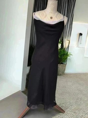 Robe noir et blanche legere 🌹40🌹