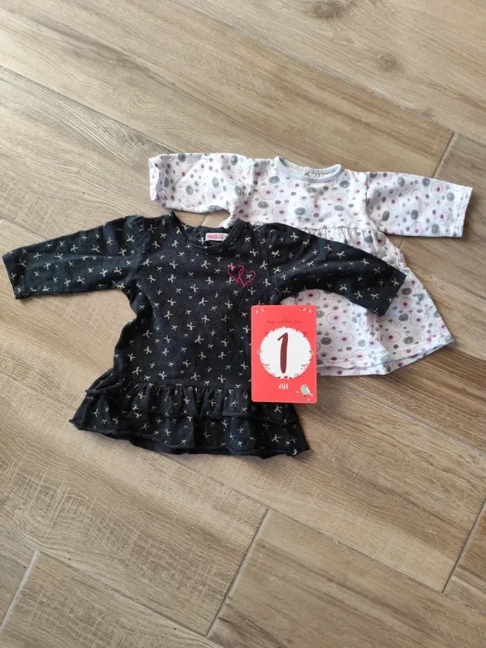 Lot de 2 robes hiver