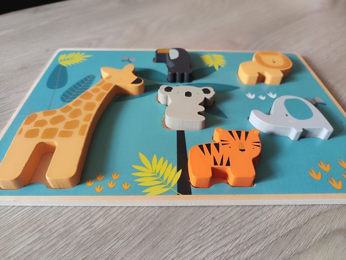 Puzzle bois animaux - photo numéro 2