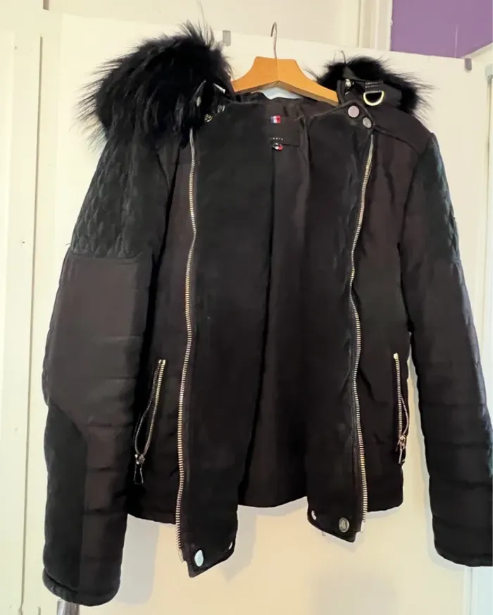 Vest avec capuche fourrure pour homme taille S horspist