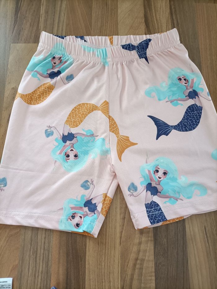 Pyjama deux pièces sirène 6 ans shein rose - photo numéro 6