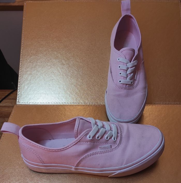 Baskets vans rose - photo numéro 2