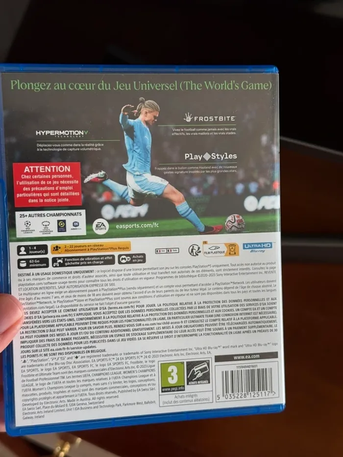 FIFA 2024 ps5 - photo numéro 3