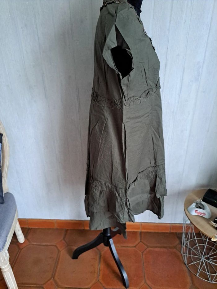 robe d'été kaki - photo numéro 4