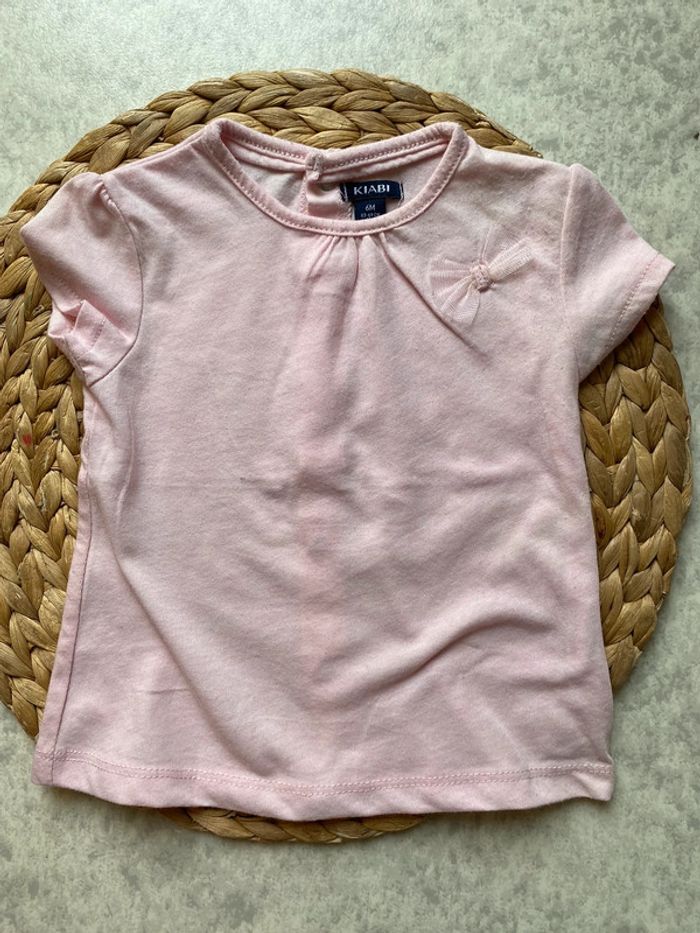 Ensemble short fille 6 mois - photo numéro 2