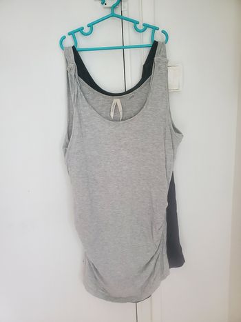 2 Debardeurs grossesse allaitement seraphine