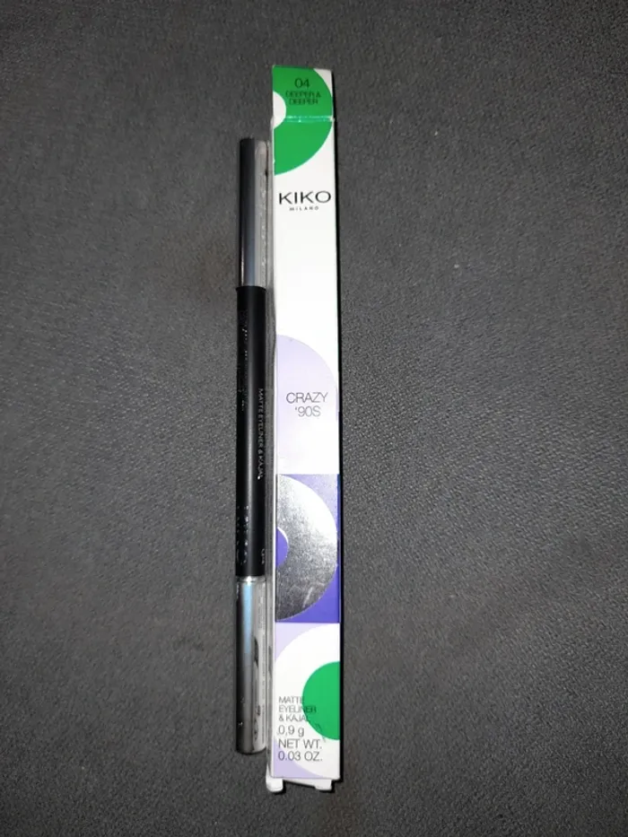 Crazy'90s Matte eyeliner & kalal 04 kiko neuf