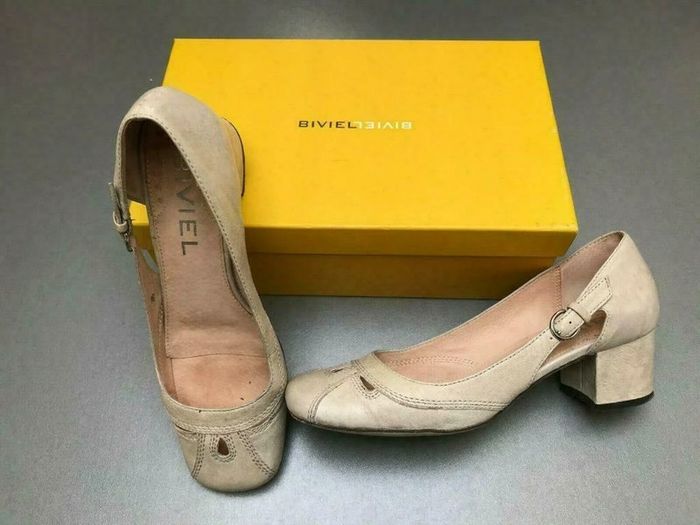 Chaussures beiges Bievel - Pointure 38 - photo numéro 2