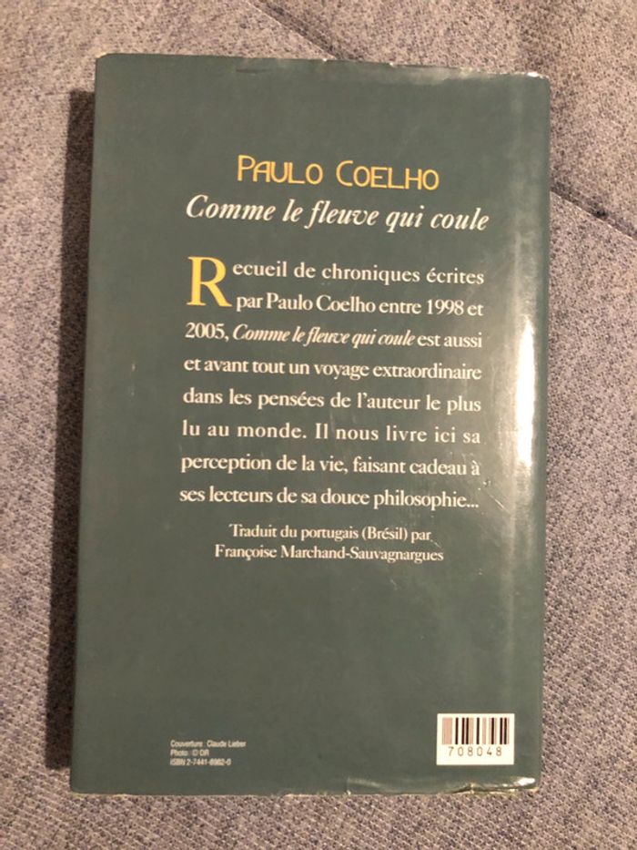Paulo Coelho comme le fleuve qui coule - photo numéro 2