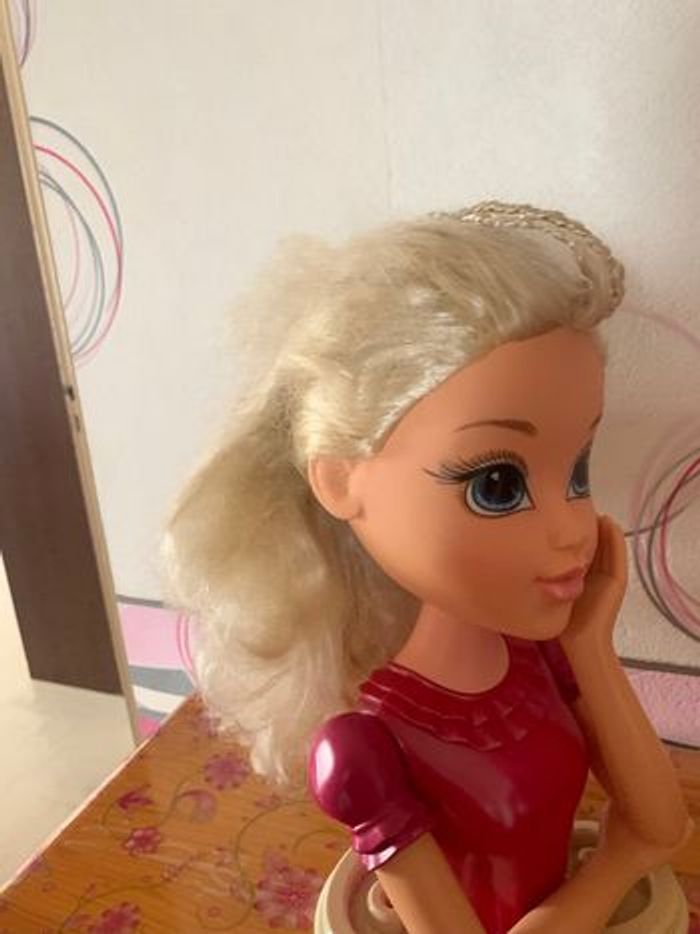 Vend tête de poupée à coiffer - photo numéro 7
