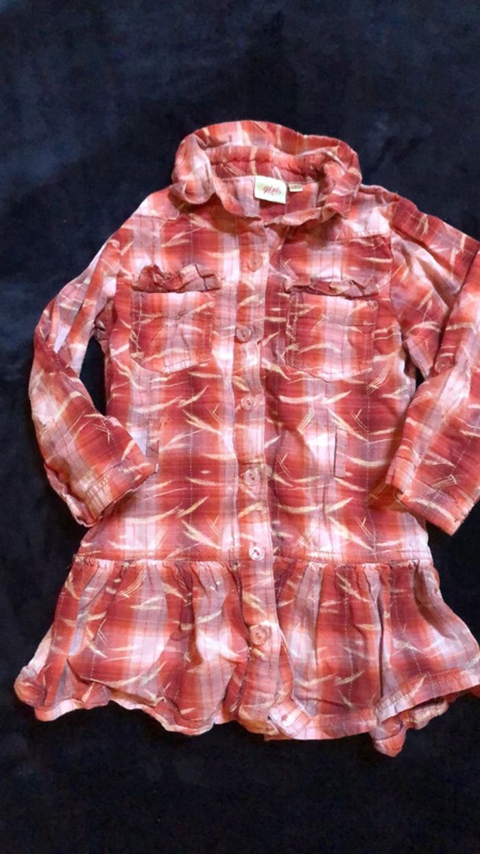 Tunique / chemise manches longues 5 ans - photo numéro 2
