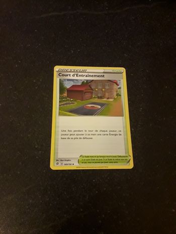 Court d'Entraînement carte Pokémon neuve