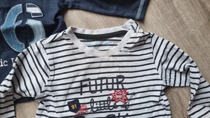 Lot de 2 tee shirt manches longues - photo numéro 3