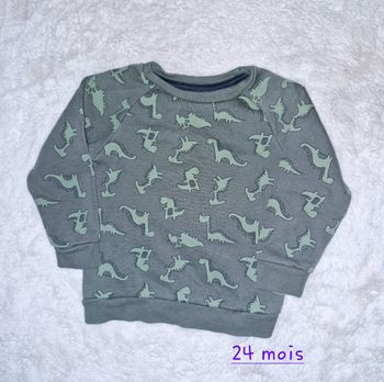 Pull sweat garçon 24 mois