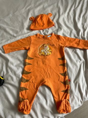 Pyjama bonnet tigrou