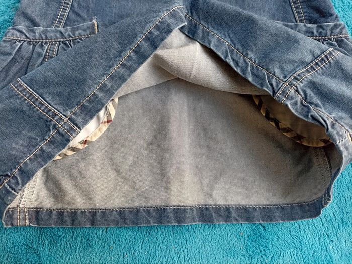 Robe en jean's Burberry 3 ans - photo numéro 6