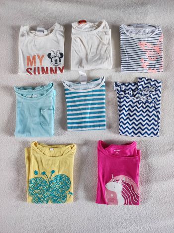 Lot de 9 tops été 