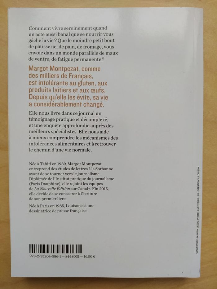Livre "Journal d'une intolérante" - photo numéro 2