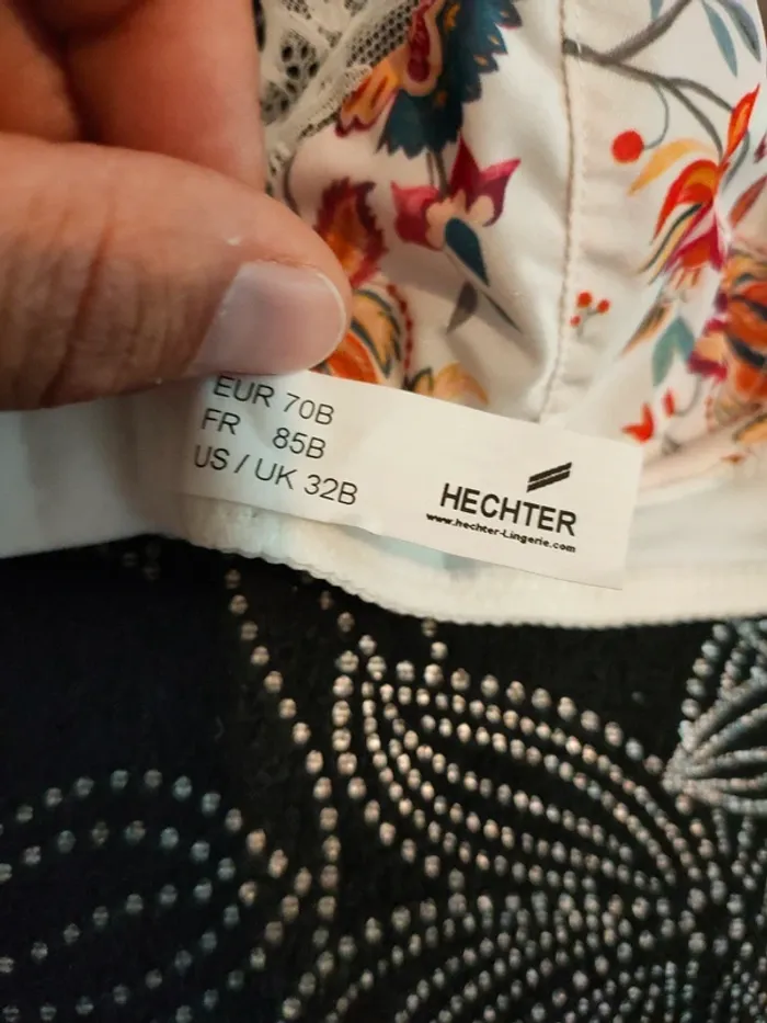 Très joli Soutien gorge dentelle Hechter 85B - photo numéro 8