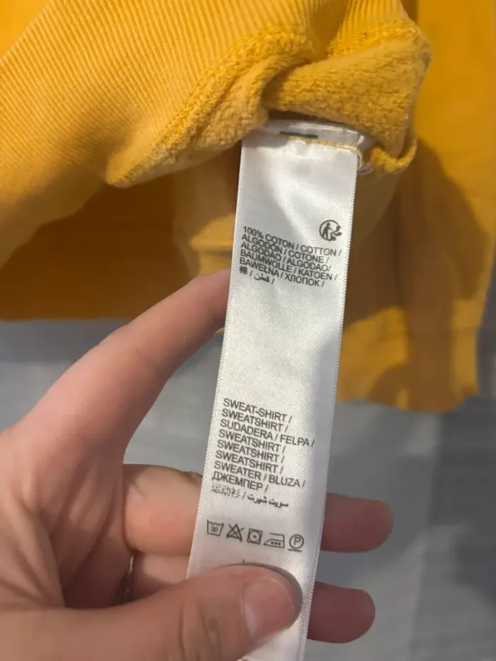 Sweat jaune - photo numéro 6