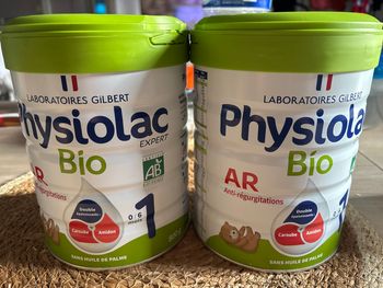 Lait physiolac ar 1