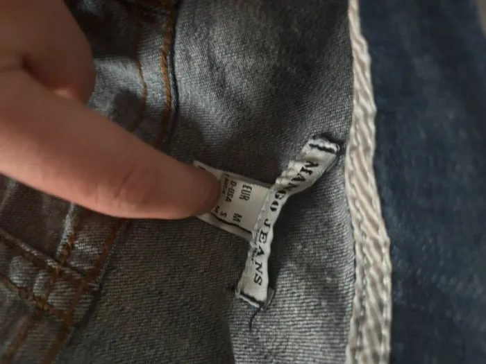 Mini veste sans manche en jeans Mango taille M - photo numéro 7