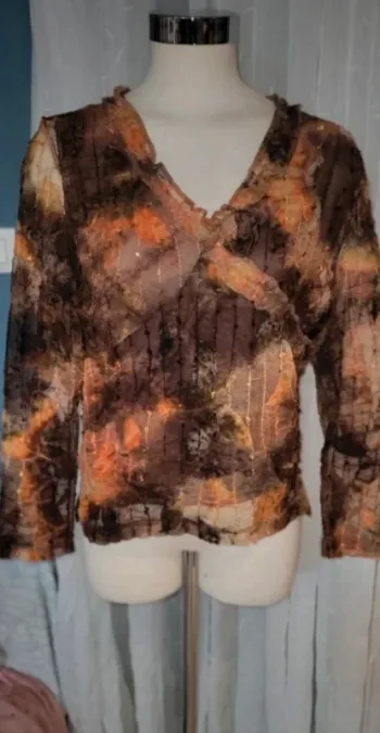 Haut manches longues transparente Jean Gabriel 42/44