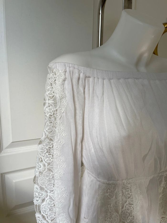 Combinaison short en dentelle - photo numéro 3
