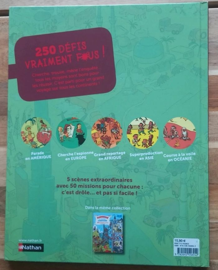 Lot de 2 livres défis fous - photo numéro 3