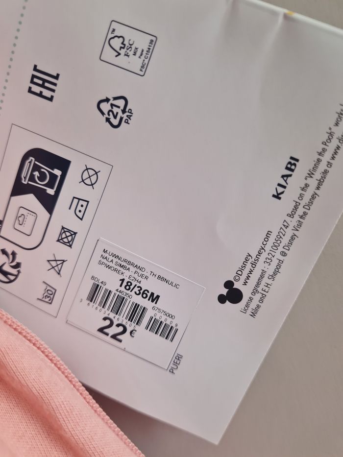 Gigoteuse neuve disney - photo numéro 2