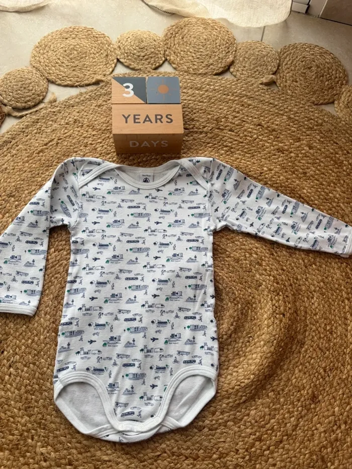 Body petit bateau garçon 36 mois - photo numéro 8