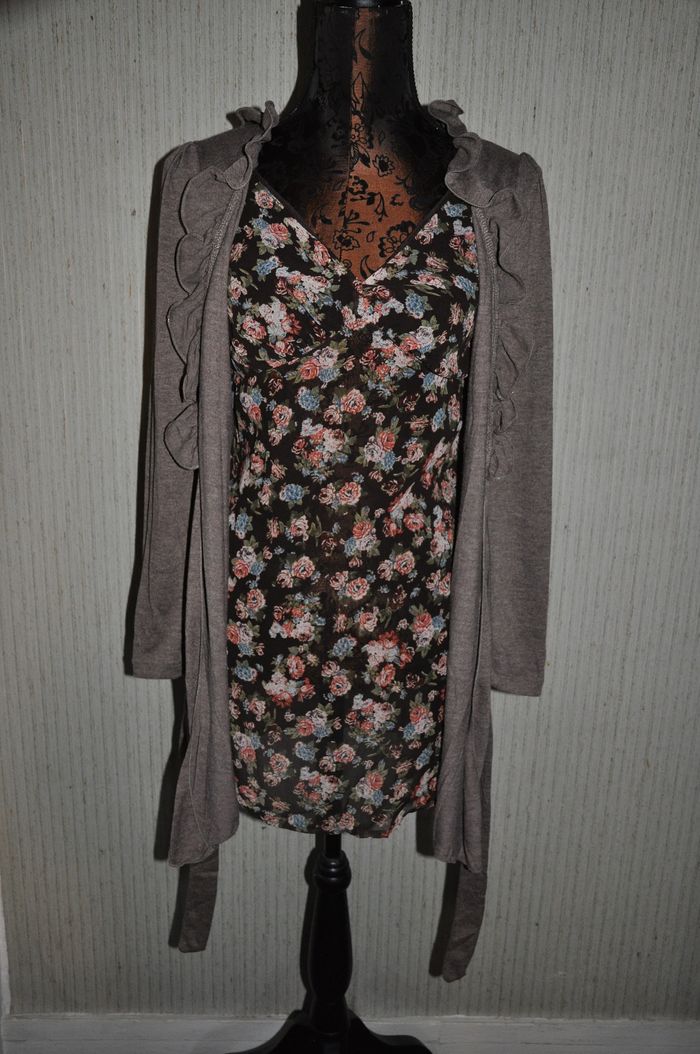 Gilet avec faux chemisier - Ctelle Paris - T. S/M - Neuf - photo numéro 5