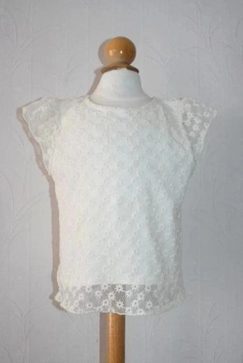 Haut en dentelle Kiabi taille 24 mois