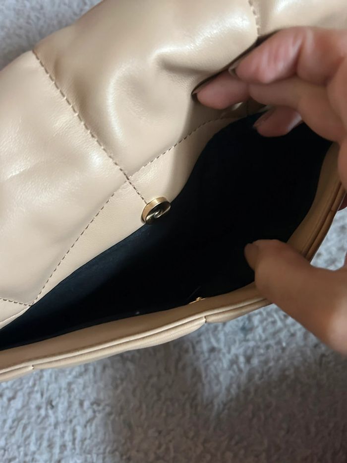 Sac à main bandoulière épaule beige Parfois - photo numéro 5
