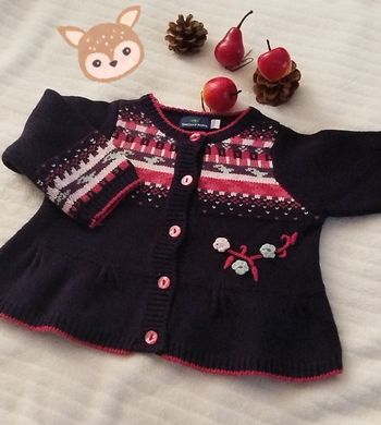 Sergent Major Gilet fille 6 mois NEUF