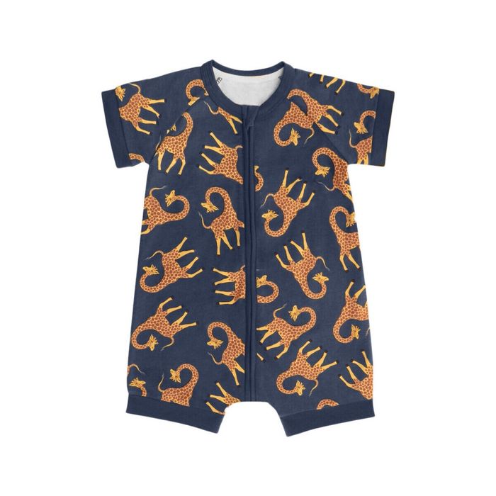 Combinaison dim fermeture éclair zip girafe neuve  taille 6 mois