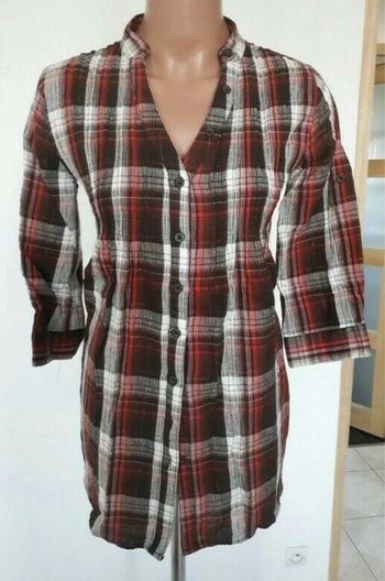 Très beau chemisier forme tunique T: XS 34/36 neuf