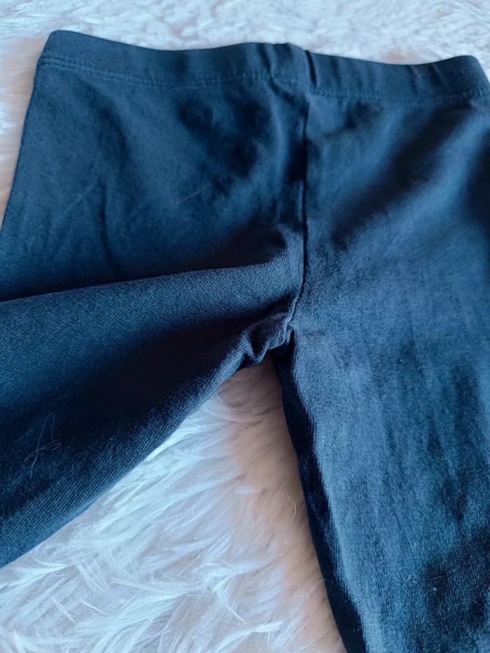 1€ Short cycliste - Legging court bleu marine T. 12 mois Orchestra - photo numéro 5