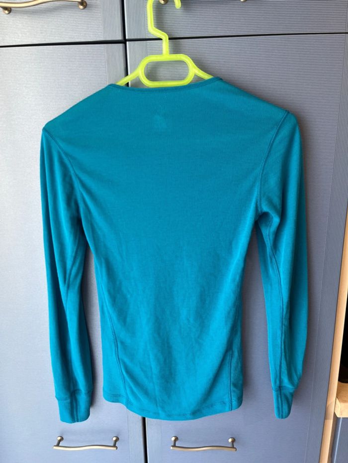 Tee shirt technique Odlo/ XS / Bleu turquoise / Excellent état - photo numéro 5