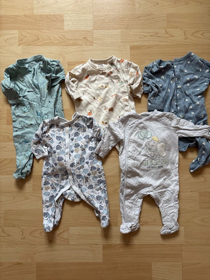 Lot pyjamas 3 mois